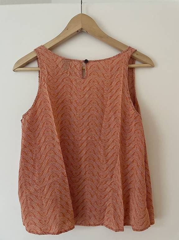 Camicette: Patagonia Damen Bluse - Orange gemustert – Usato da Biel/Bienne venduto da ker_5tly 1
