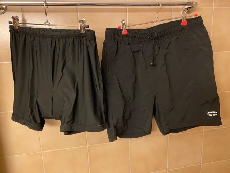 Crane Sports D/H Fahrradhose mit Innenslip schwarz, Gr 40/42
