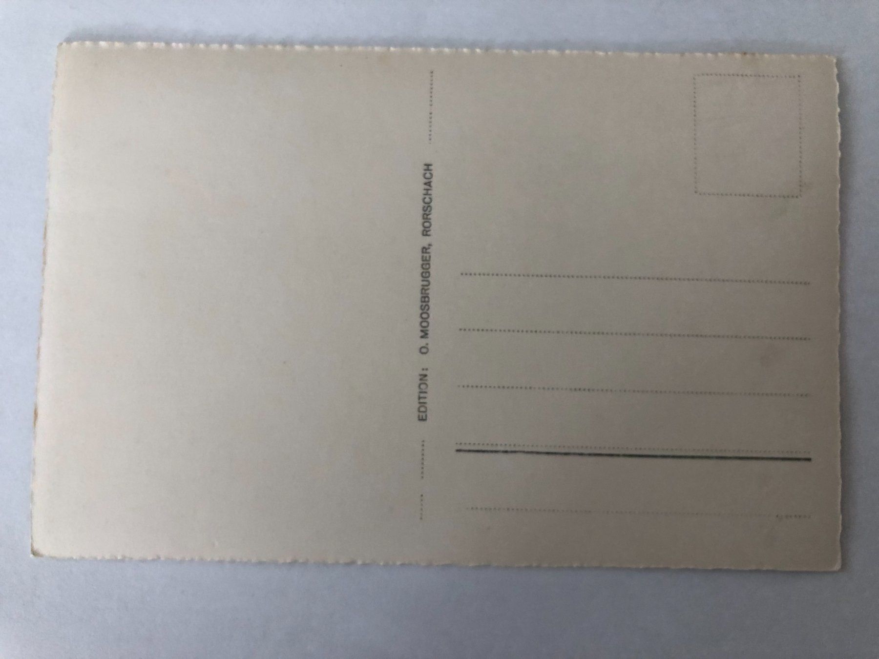 Cartoline postali: Rorschach - Blick auf Jugendkirche u Seminar Mariaberg – Usato da Pfäffikon ZH venduto da Waltoversand 1
