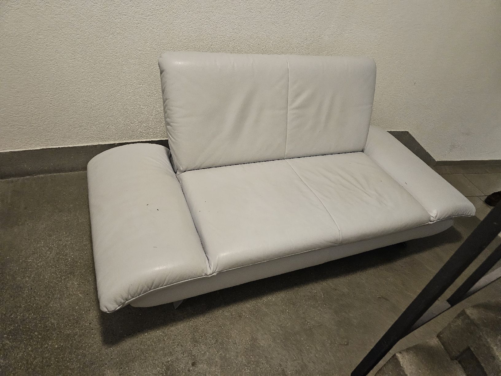 Koinor Sofas: koinor leather sofa. light blue – Gebraucht aus Zürich von cos_ws7b 2