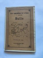 Topographische Karte Schweiz 1:100000 Bulle guter Zustand