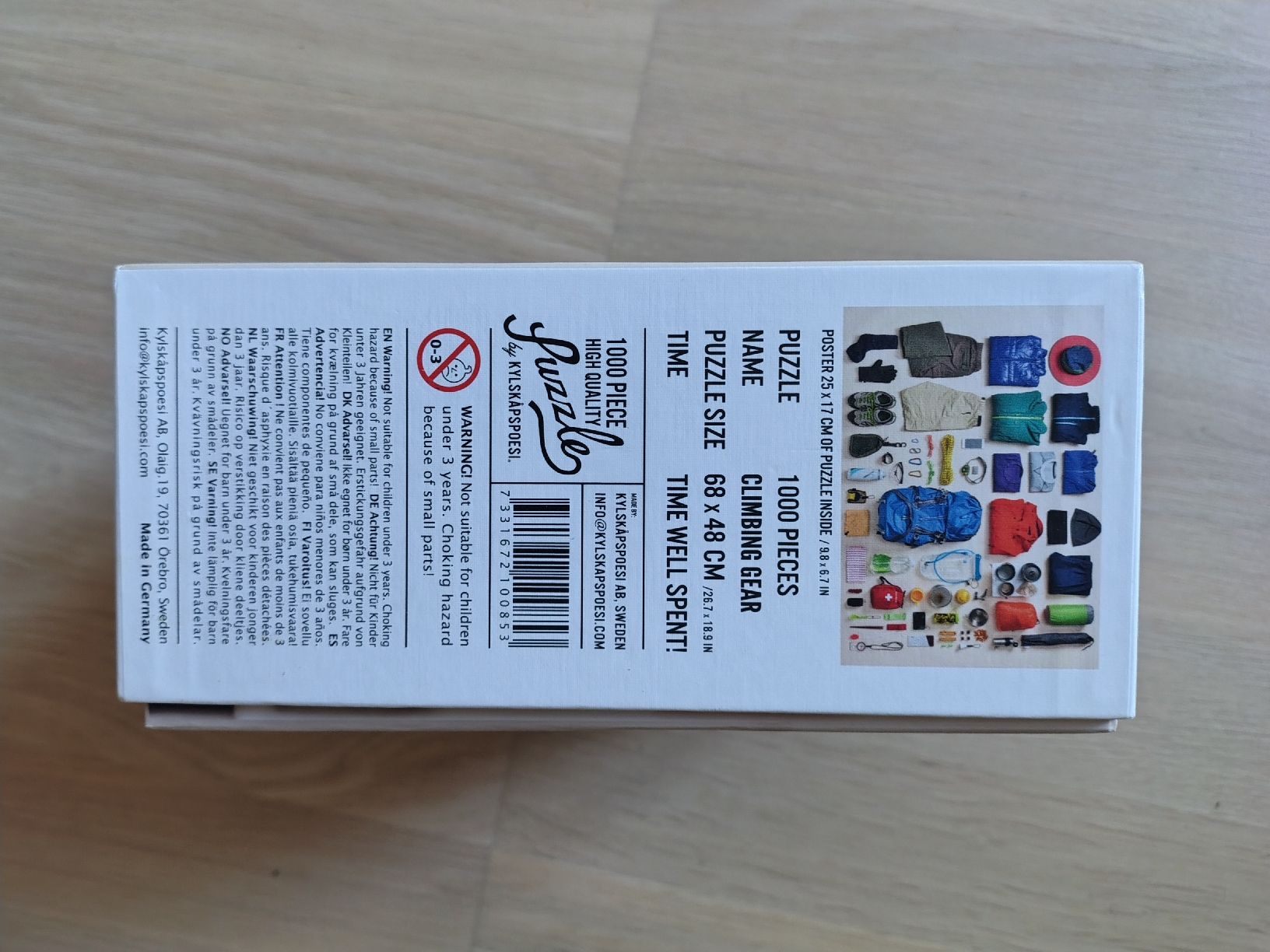 Puzzle: Puzzle 1000 Teile – Usato da Regensdorf venduto da szo_xjg5 1