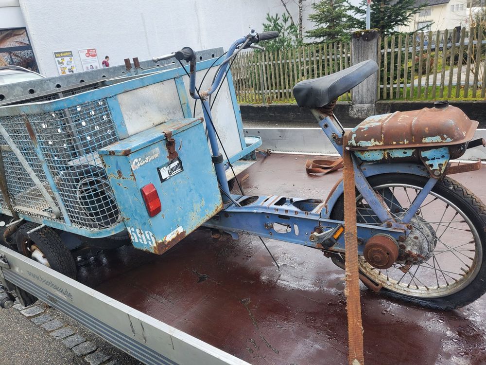 Mofa Piaggio Ciao Porter sehr rar (Defekt) in Balsthal für CHF