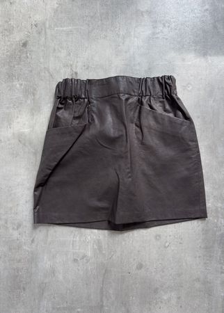Zara Minirock aus Kunstleder, Grösse S