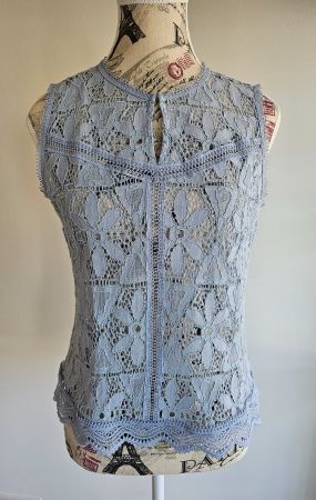 Bluse Comma Gr. S, hellblau