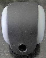 Doppelrolle Kunststoff Möbelrollen Ø50mm Grau, Schwarz