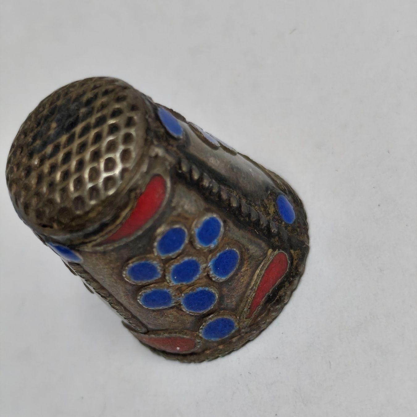 Ditali: Vintage Fingerhut aus silver silber, #A5 – Usato da Châtelaine venduto da Tropic.Watch2 3