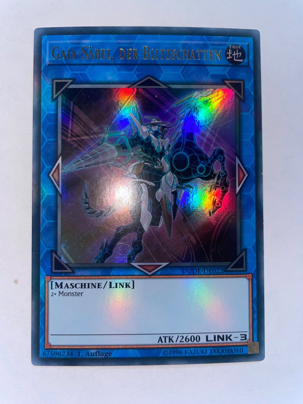 Yugioh Carte collezionabili: YuGiOh Gaia, Säbel der Blitzschatten – Usato da Altstätten SG venduto da ChangeMaker 1