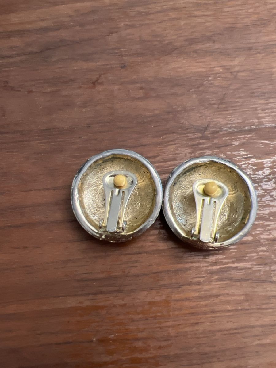 Orecchini pendenti & Orecchini a lobo: Elegante Vintage Ohrclips – Usato da Basel venduto da oppo99 1