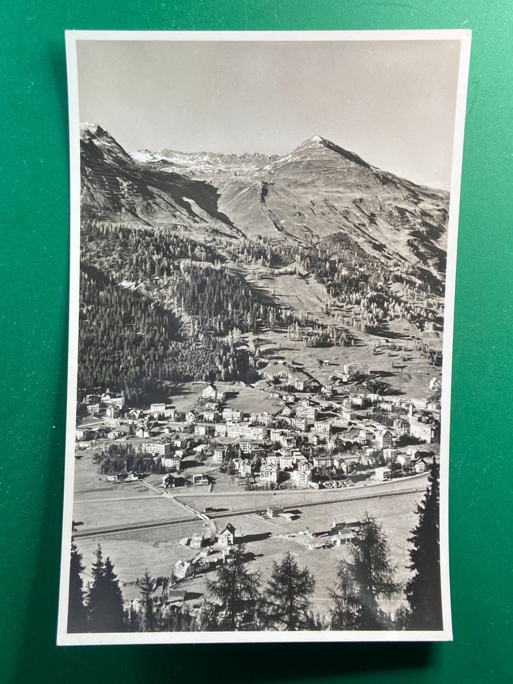 Cartoline postali: Davos - Parsennbahn, Weissfluhjoch – Usato da Steg VS venduto da danwer74