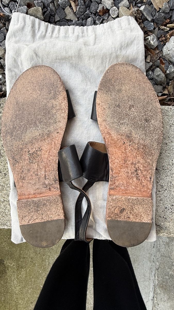 Cos Scarpe da donna: COS Summer Leather Sandals, Size 8.5, EU 40! – Usato da zug venduto da Inaar 2