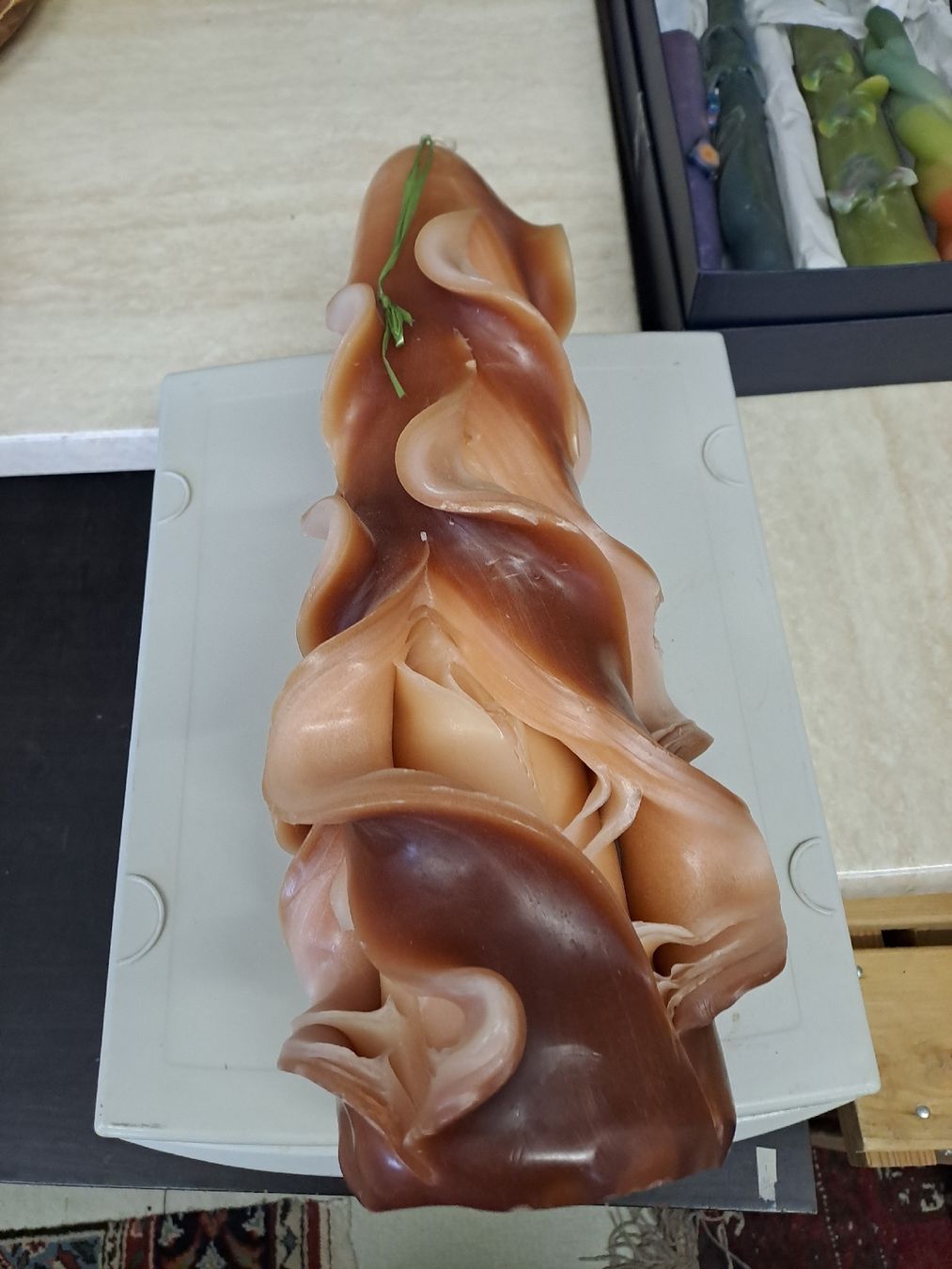 Candele: Riesenkerze fast 30cm hoch – Nuovo (secondo la descrizione) da Zürich venduto da Schoebi19 2