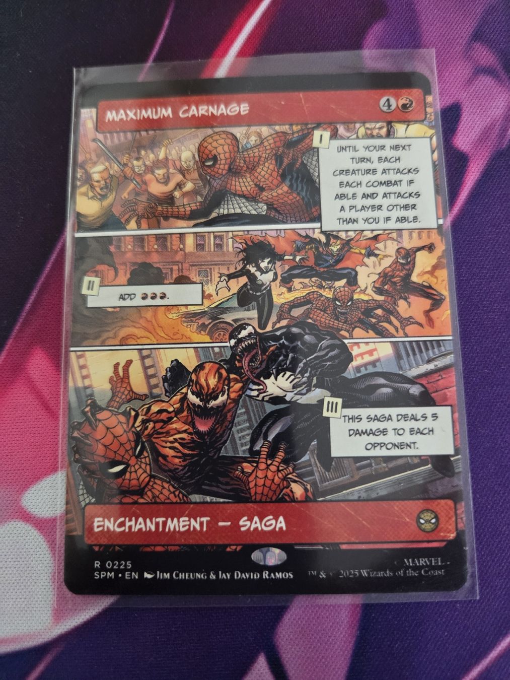 Magic The Gathering Carte collezionabili: Magic the Gathering Karten Maximum Carnage (2) & Spider-Man  – Nuovo (secondo la descrizione) da Elgg venduto da Darkvoid1991 4