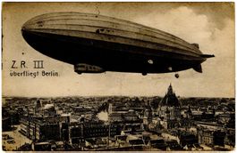Zeppelin Z.R. III überfliegt Berlin