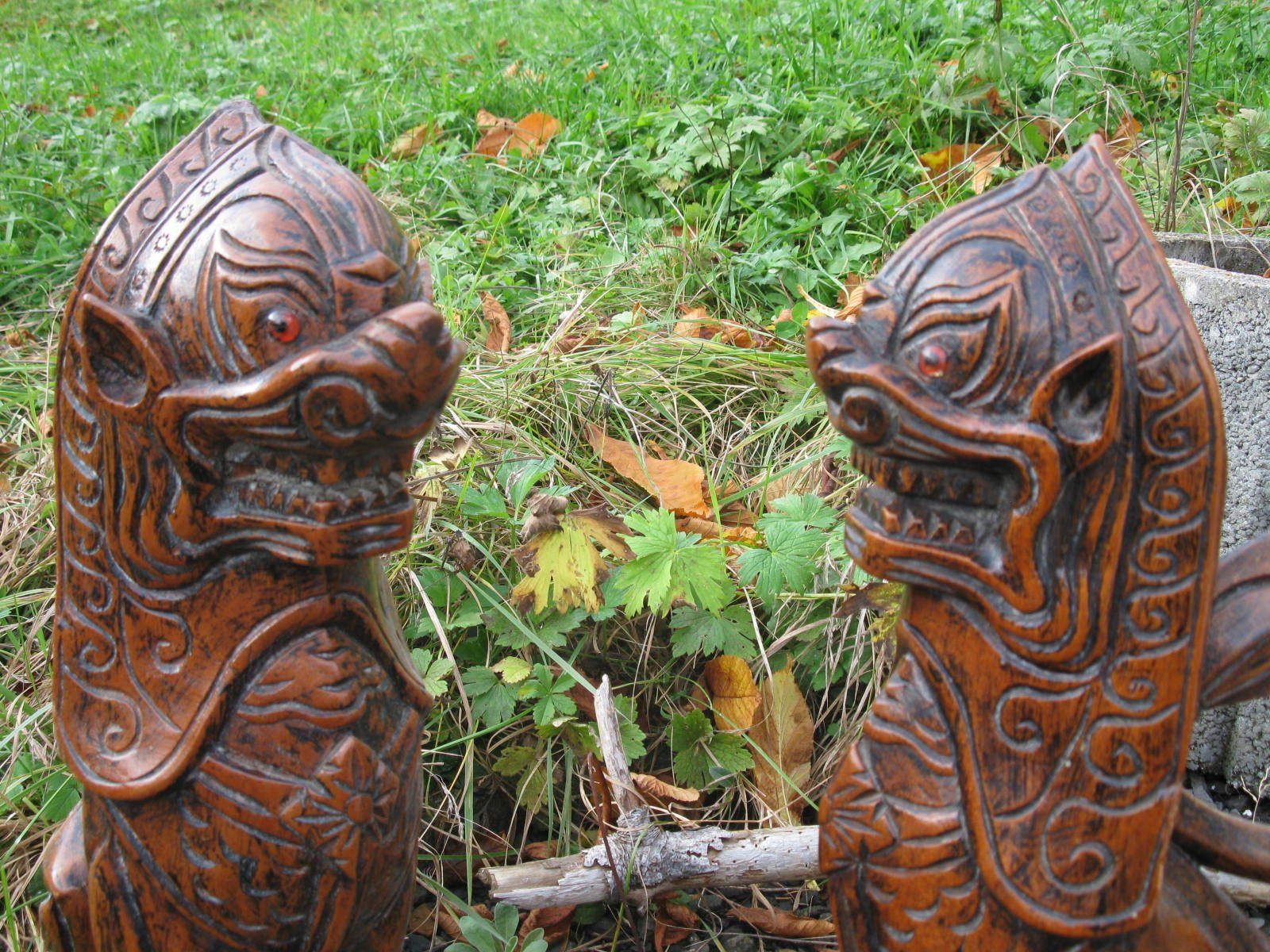 Figuren: Figurenpaar Fu gegossen – Gebraucht aus Altstätten von antikundart 2