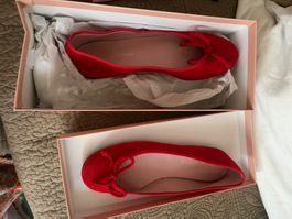 Pretty Ballerinas Hot Red - Size 38 new