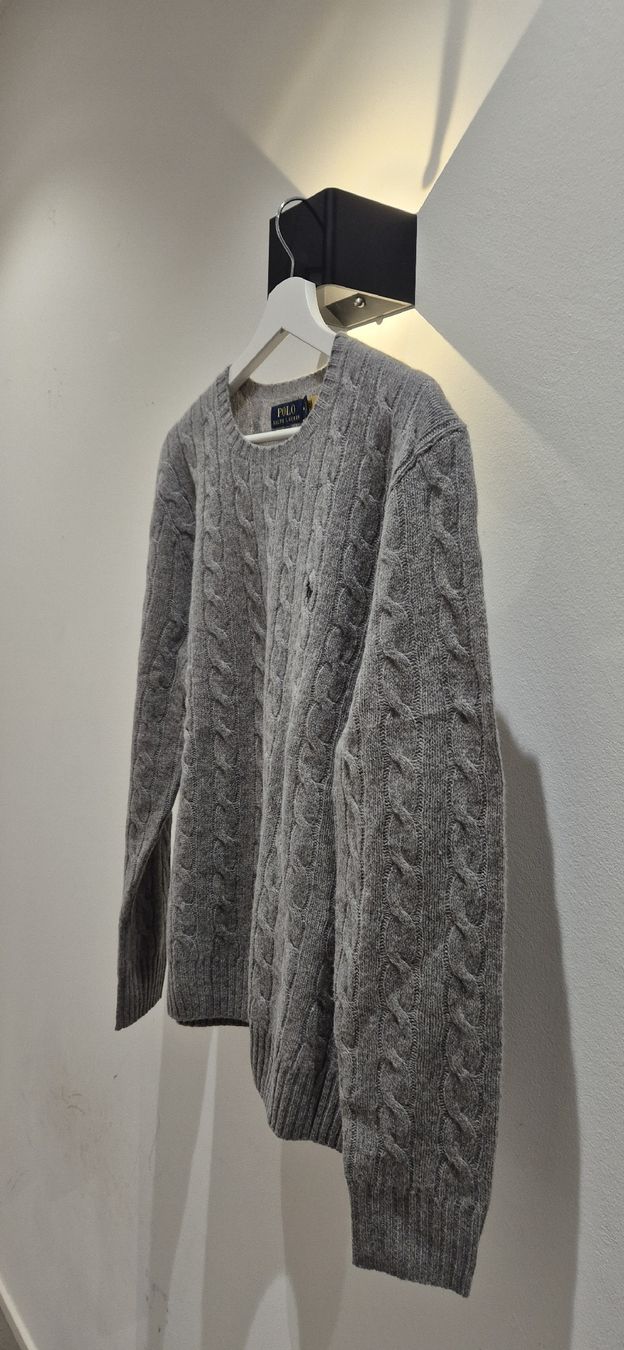 Polo Ralph Lauren Maglioni & Felpe: Kaschmir Wolle Pullover Grau Polo Ralph Lauren – Nuovo e nell'imballaggio originale da Mellingen venduto da ddf97 1