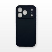 iPhone 18 Pro Hülle Schwarz Silikon Magnetisch Kameraschutz