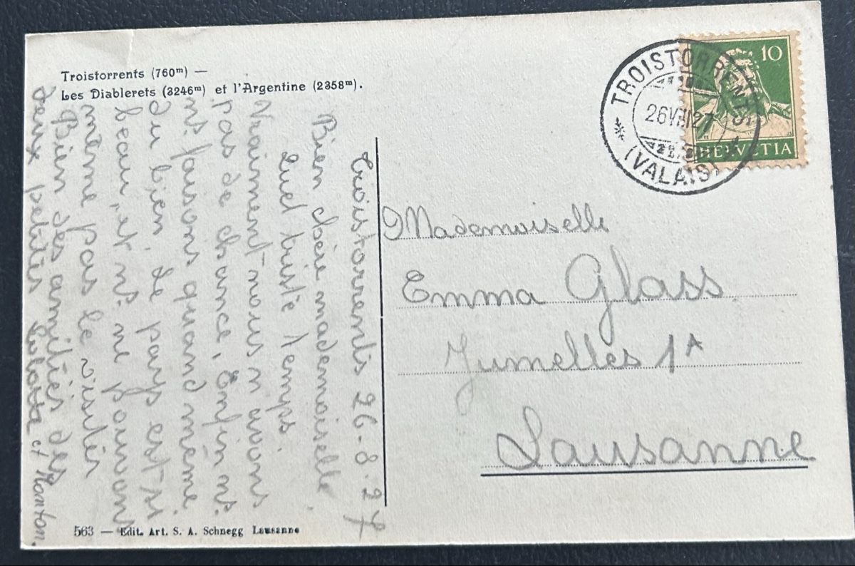 Cartes postales: AK Troistorrents VS – D'occasion à Horw par Tellbub 1