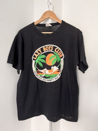Vintage 1980s Single Stitch T Shirt American M 