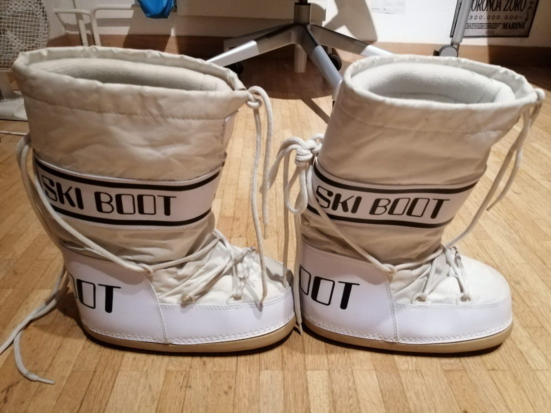 Herrenschuhe: Ski Boots blanches, 35-37 en bon état. – Gebraucht aus Genève von tremmetri 3