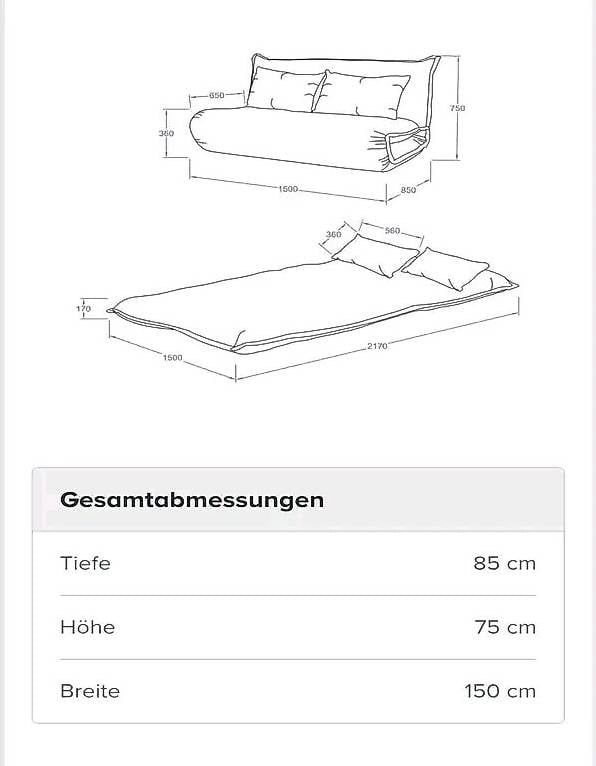 Divani: Schlafsofa Jake – Usato da Safnern venduto da petraks