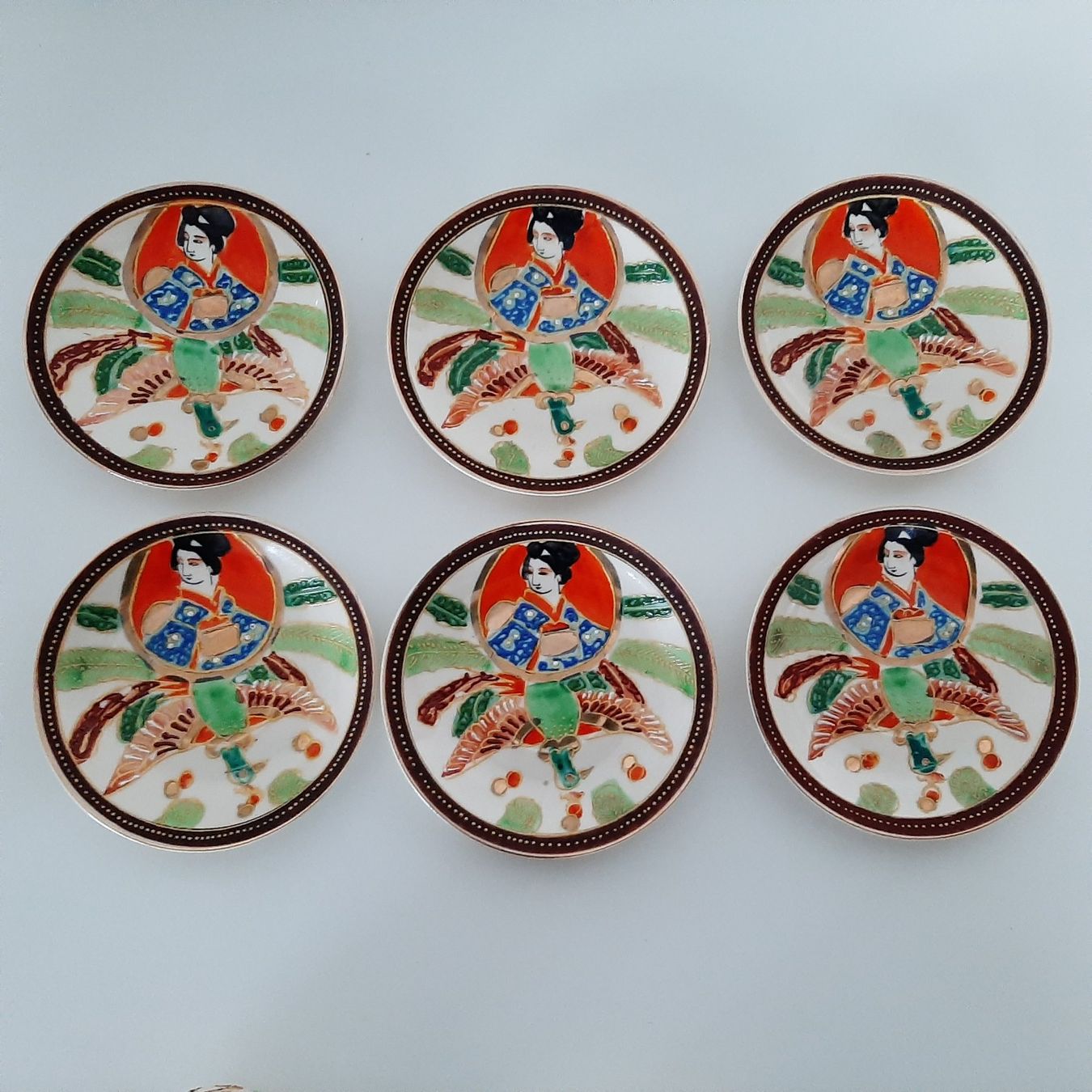 Set di piatti: Japanisches Kaffee-/Teeset Antique – Usato da Aarburg venduto da i_c6r8 2