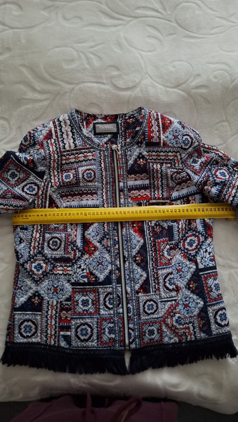 C&A Giacche: Canda Premium: Sommerjacke mit Fransen, Gr. 38/M – Usato da Luzern venduto da pie_y7zc 4