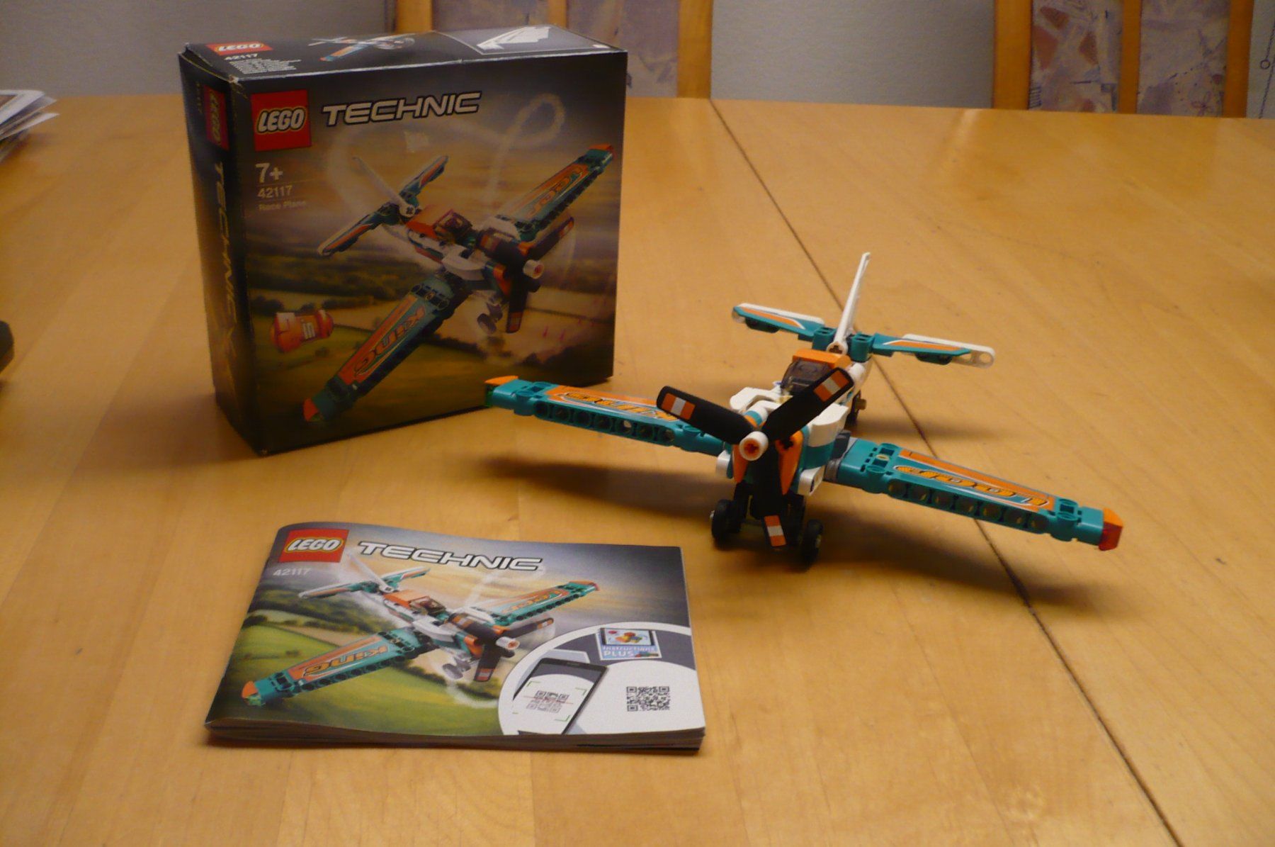 Lego Kit di costruzioni: Lego Technic Flugzeug 2in1 mit Anleitung 42117 – Usato da Ueken venduto da Loeffelms13
