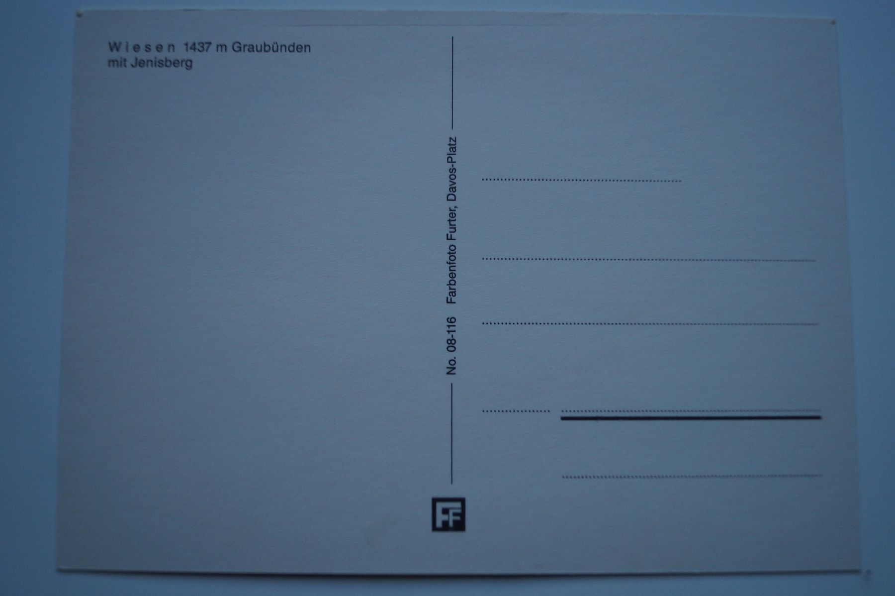 Cartoline postali: Wiesen mit Jenisberg – Usato da Scheid venduto da dirauls 1