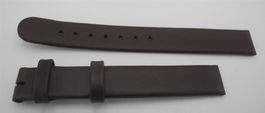 14 mm Leder Uhrenarmband braun, Nr. 43a