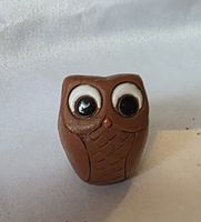 Eule Figur Stein sjehe Foto 