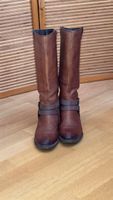 Braune Stiefel Tex, gefüttert, 38