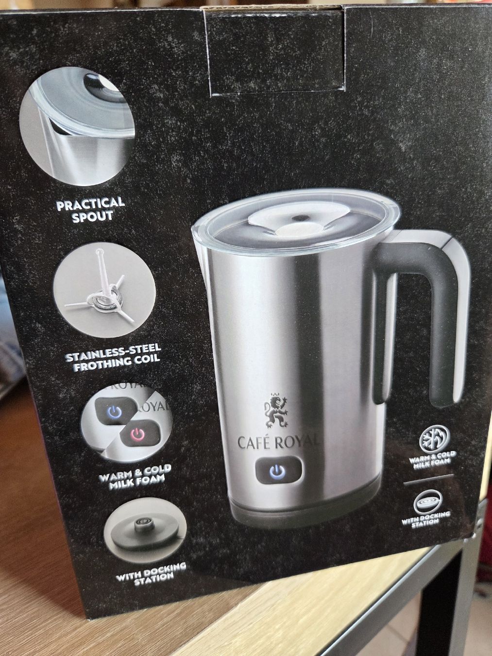 Café Royal Kaffeemaschinen & Espressomaschinen: Mousseux à lait - Milschäumer – Neu und originalverpackt aus Corbeyrier von Lalaland99 2