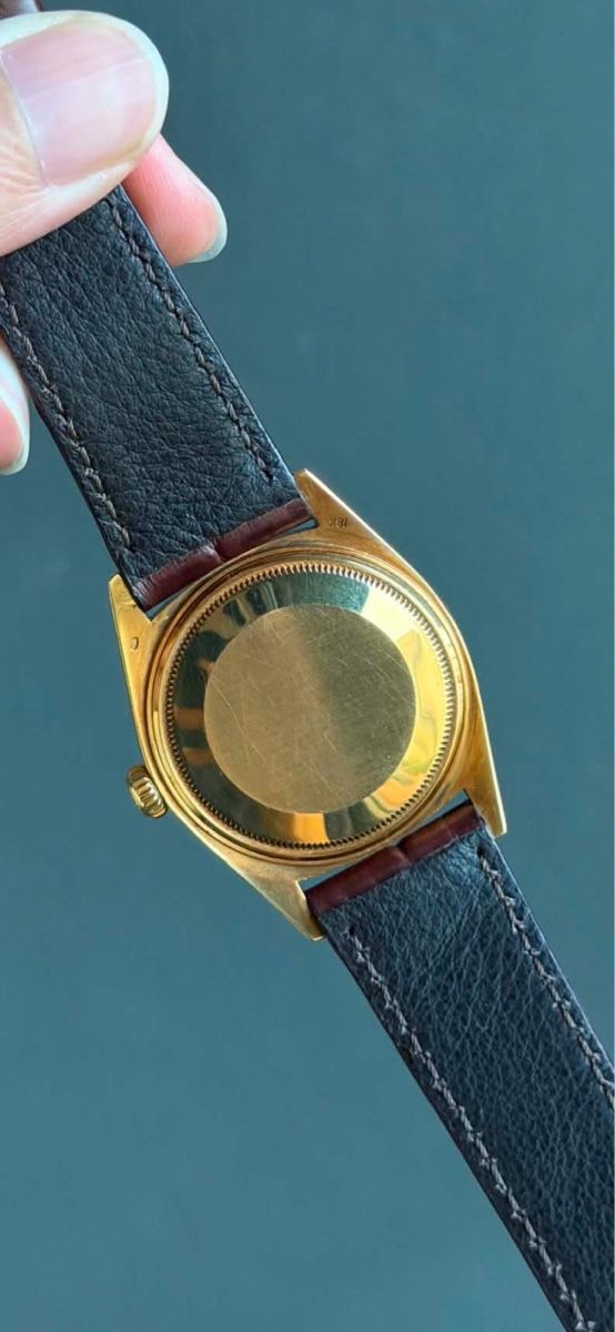 Rolex Orologi: Rolex Day-Date 1803, mit Linen-Dial – Usato da Chur venduto da lucretiawatches 3
