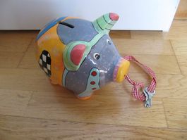 Sparkasse Sparschwein Kunstartikel Sparstrumpf Kässeli