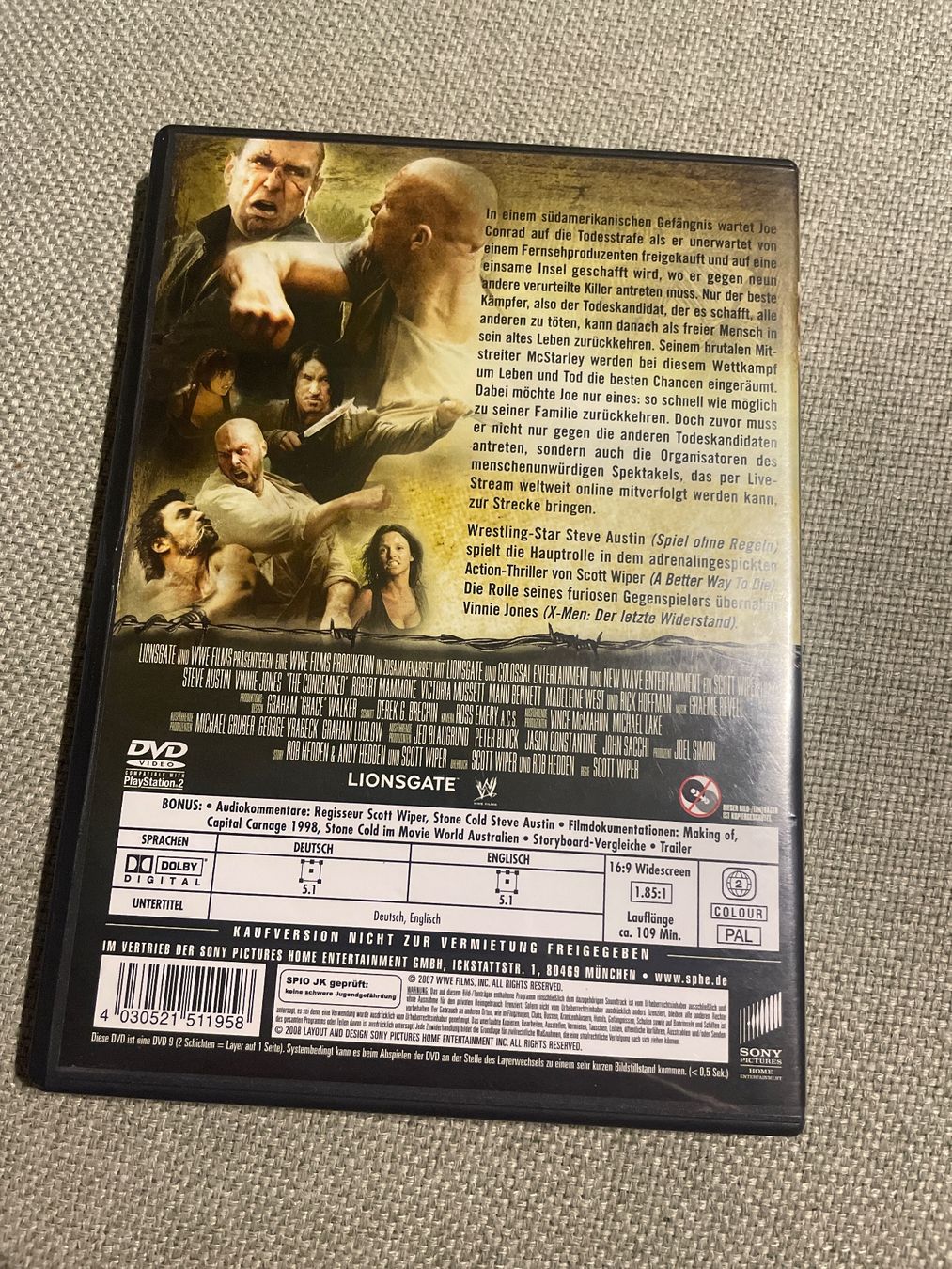 Alle DVDs: Die Todeskandidaten – Gebraucht aus Sargans von Didis 1