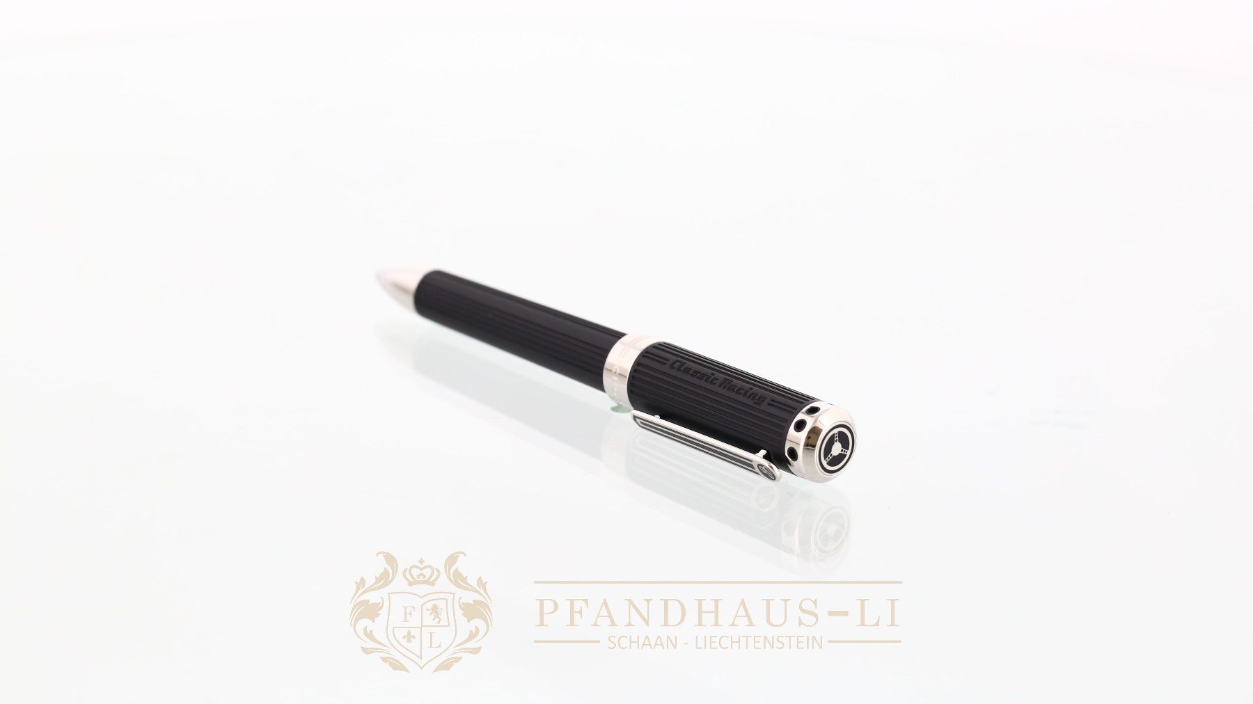 Chopard Penna & Evidenziatori: Chopard Superfast Kugelschreiber Palladium unbenutzt – Nuovo (secondo la descrizione) da Schaan venduto da Pfandhaus-LI 3