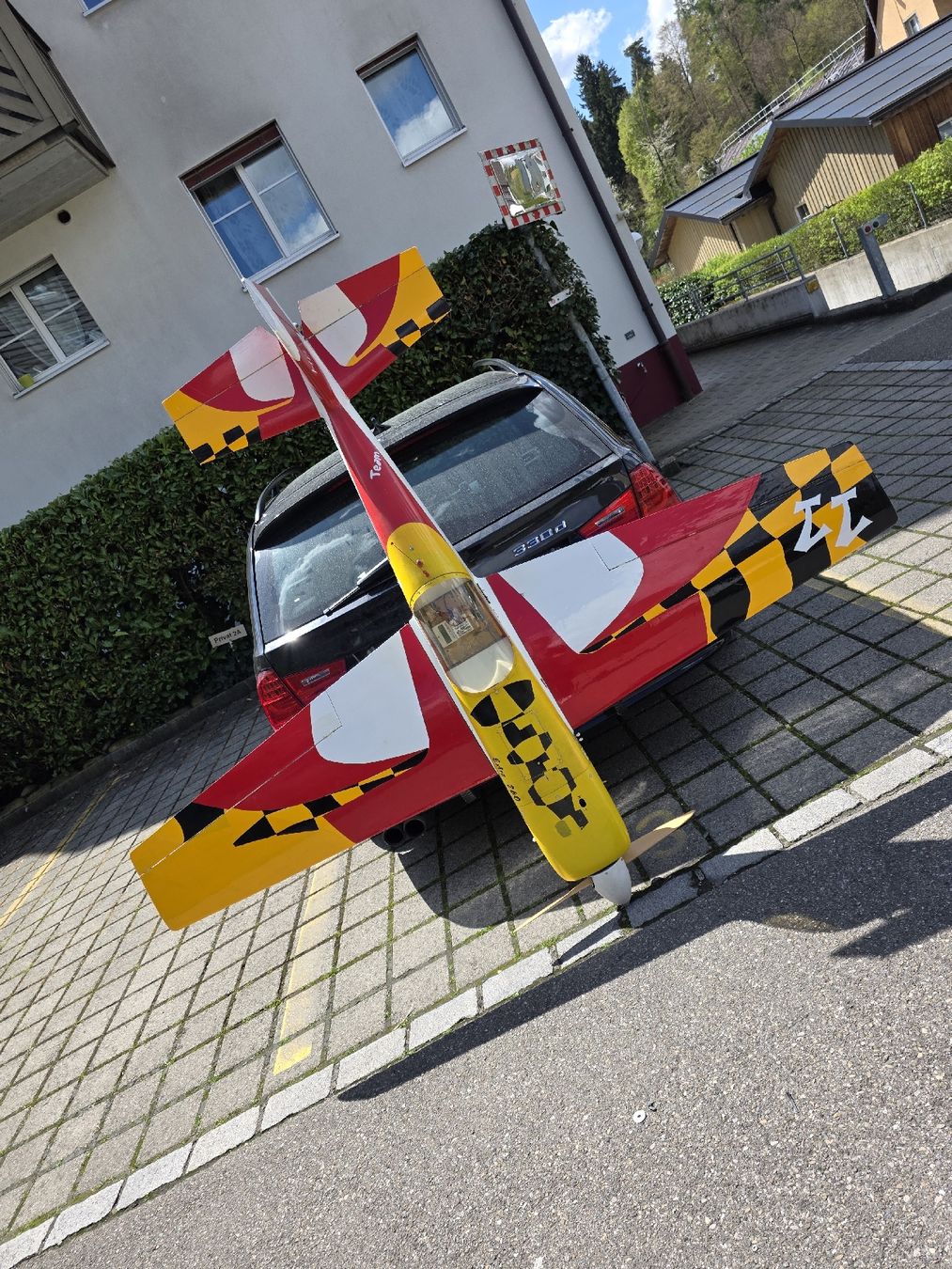 RC Modellbau: 2m Extra mit 80ccm und Raceauspuff im Rumpf – Gebraucht aus Schaffhausen von dixi777boot