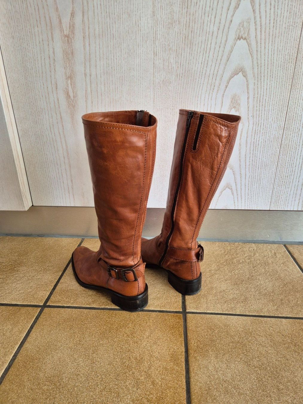 Damenschuhe: Lederstiefel – Gebraucht aus Domat/Ems von cowi 4