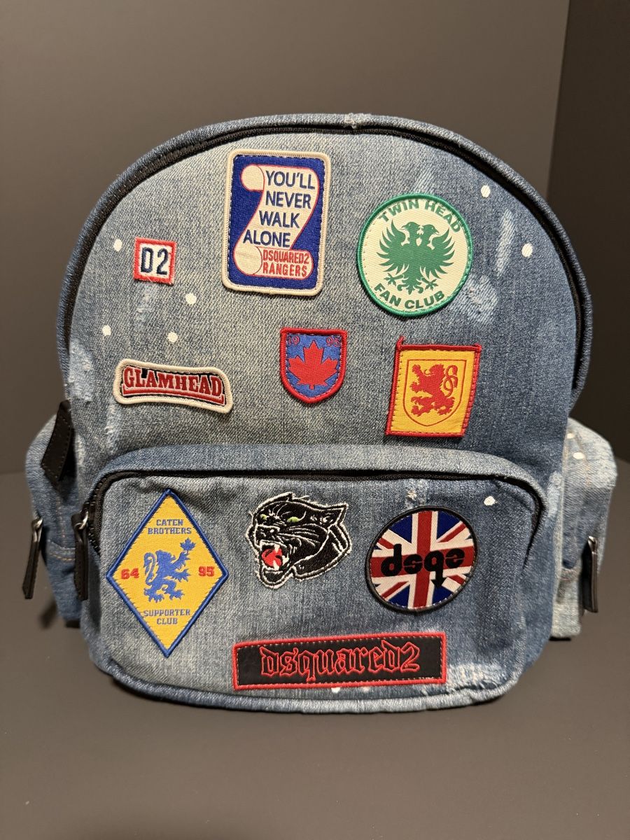 Dsquared2 Kindertaschen: Dsquared2 Rucksack mit Patches – Neu (gemäss Beschreibung) aus Zollikofen von Danijela1983 2