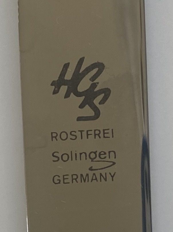 Solingen Set di posate: Besteck-Set 18/10 Solingen Rostfrei – Usato da Baden venduto da Sarahhedwig 4