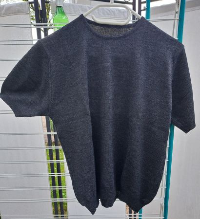 Pull classique à manches courtes