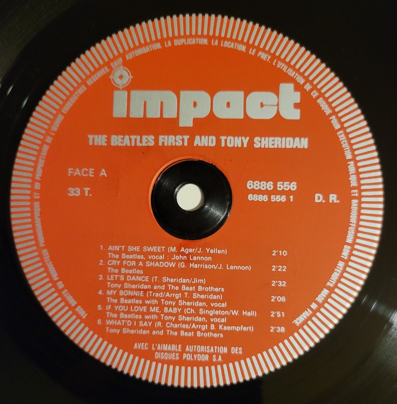 Dischi in vinile: The Beatles First And Tony Sheridan – Usato da Zürich venduto da Avd 7