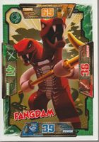 TCG NINJAGO TRADING CARD SERIE 1 # 085 FANGDAM