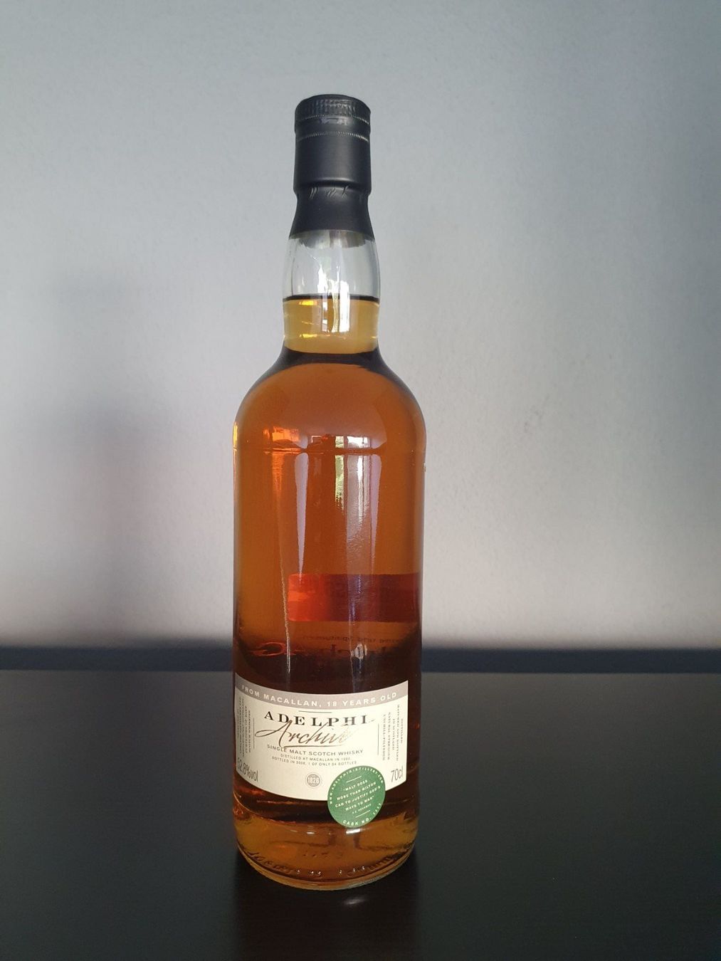 Macallan Spirituosen: Adelphi Archive, Macallan 18 Jahre, Single Malt Whisky – Neu und originalverpackt aus Döttingen von tho_dq6x 5