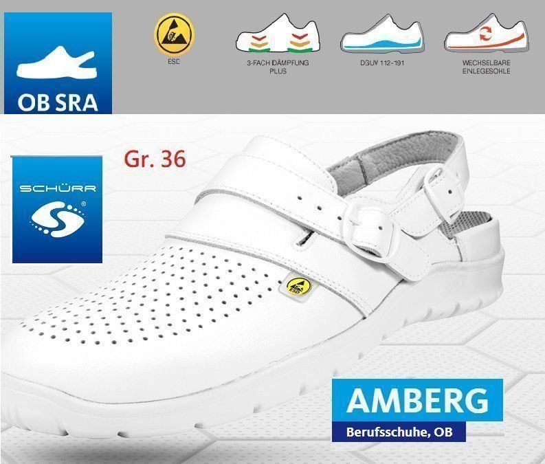 Scarpe da uomo: Schürr Berufsschuhe Naturform Gr.36 – Nuovo e nell'imballaggio originale da Uerkheim venduto da Justi.y