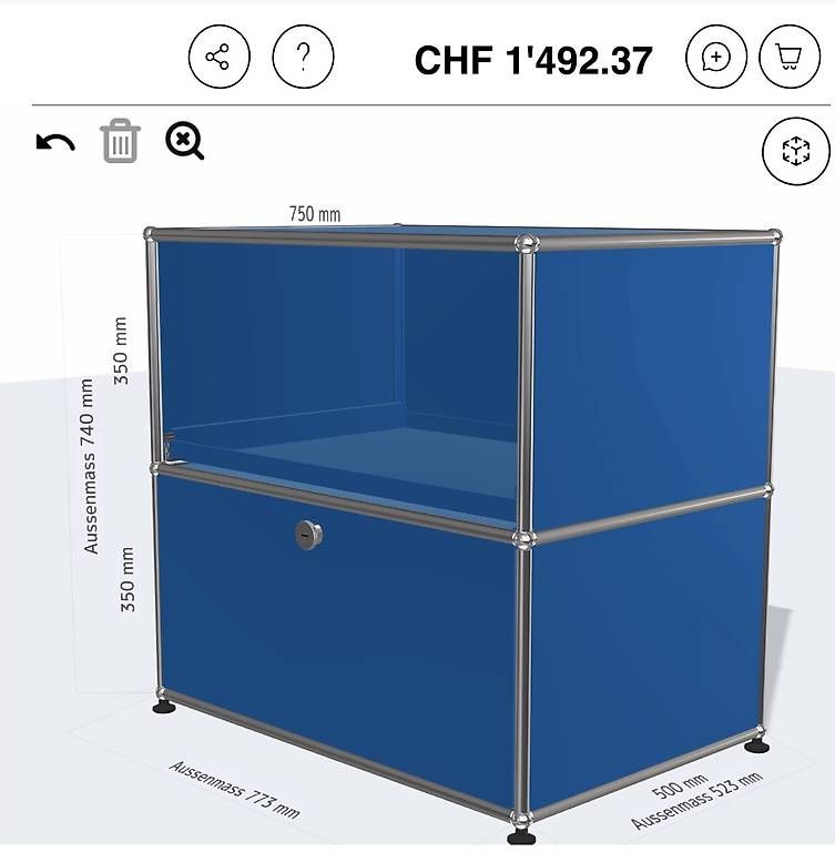 Regale: USM HALLER Schnäppli – Gebraucht aus Kreuzlingen von polychromos 2