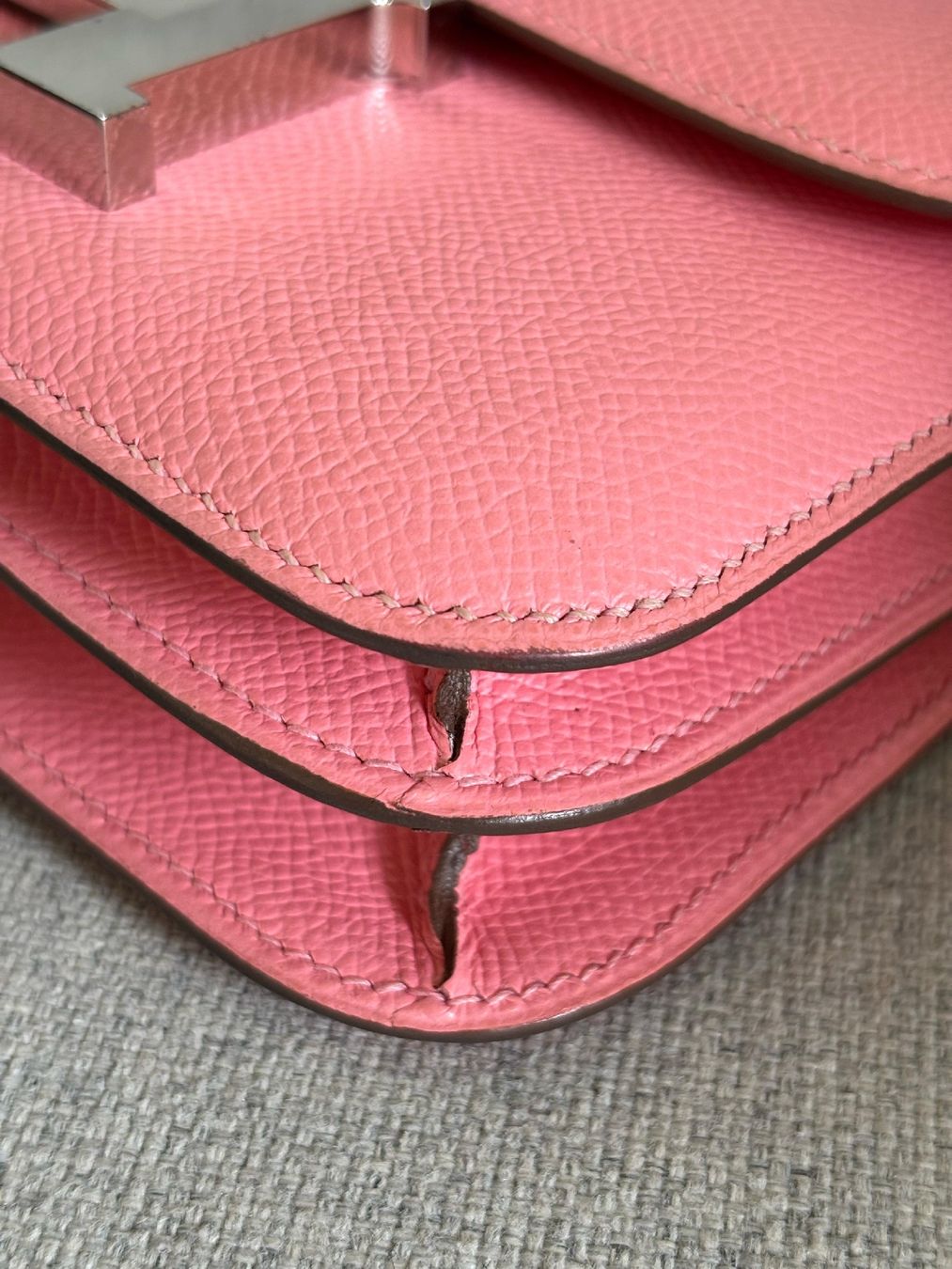 Hermès Borse da donna: Hermes Constance18 Rose Confetti Epsom Phw Y OriginalReceipt – Usato da Zürich venduto da RoastedCocoNut 1