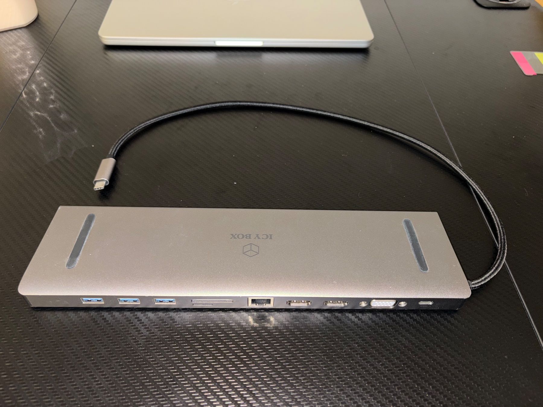 Docking station: USB-C Dockingstation Icy Box silber – Usato da Romanshorn venduto da KevHel 2